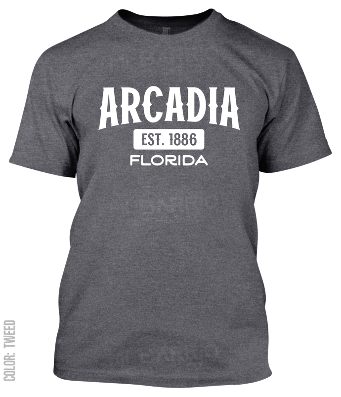 Arcadia, Florida Athletic T-Shirt