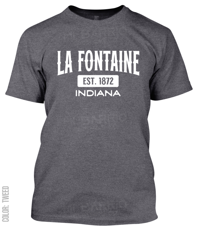 La Fontaine, Indiana Athletic T-Shirt