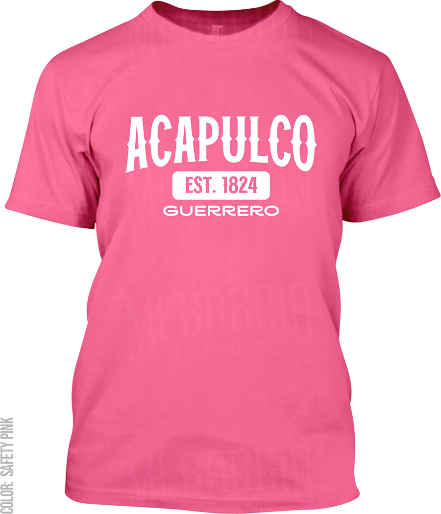 Acapulco de Juarez, Guerrero Signature T-Shirt