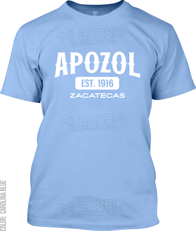 Apozol, Zacatecas Signature T-Shirt