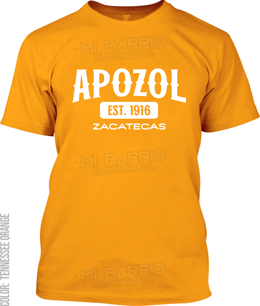 Apozol, Zacatecas Signature T-Shirt