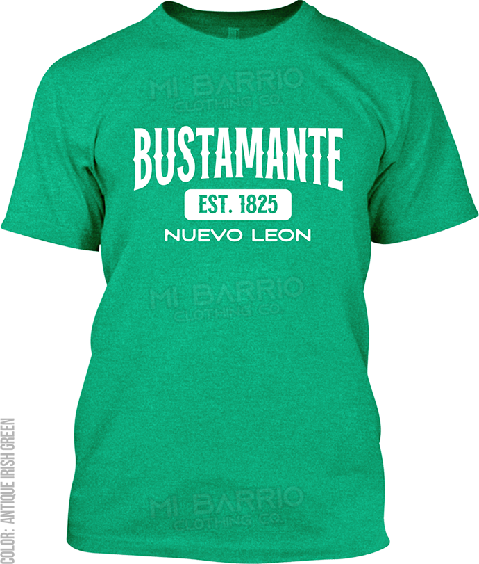 Bustamante, Nuevo Leon Signature T-Shirt