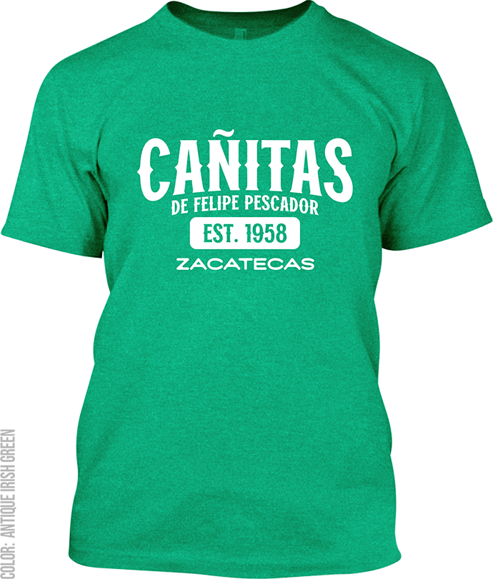 Cañitas de Felipe Pescador, Zacatecas Signature T-Shirt