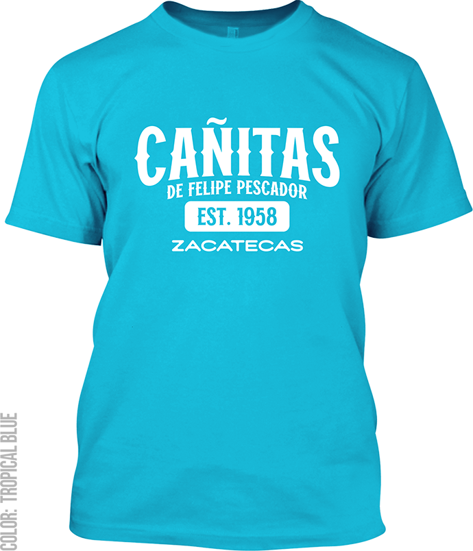 Cañitas de Felipe Pescador, Zacatecas Signature T-Shirt