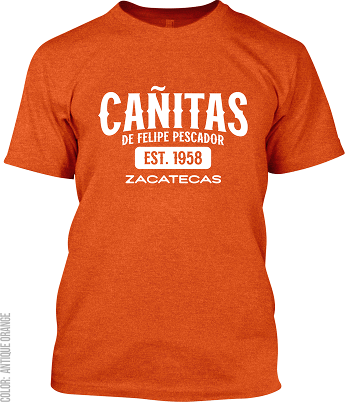 Cañitas de Felipe Pescador, Zacatecas Signature T-Shirt