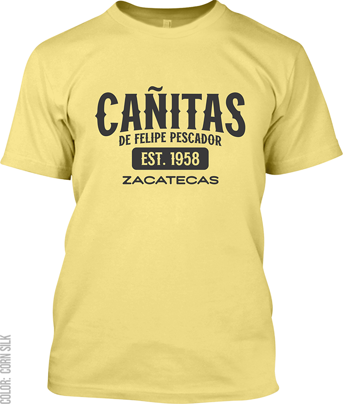 Cañitas de Felipe Pescador, Zacatecas Signature T-Shirt