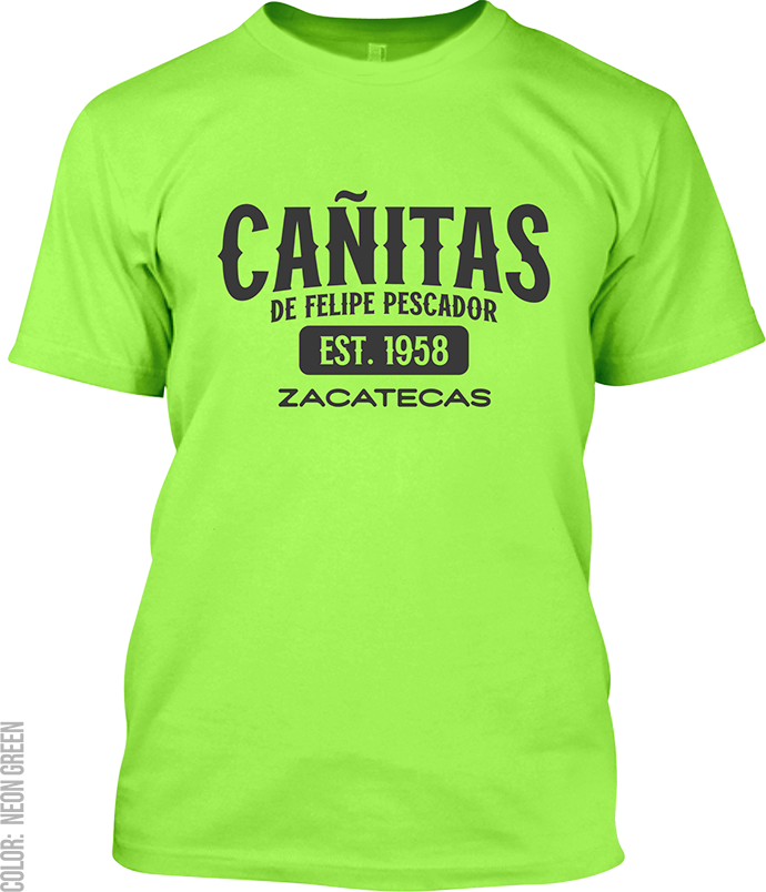 Cañitas de Felipe Pescador, Zacatecas Signature T-Shirt