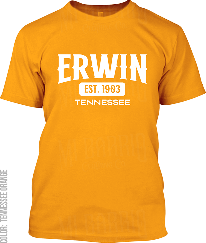 Erwin, Tennessee Signature T-Shirt