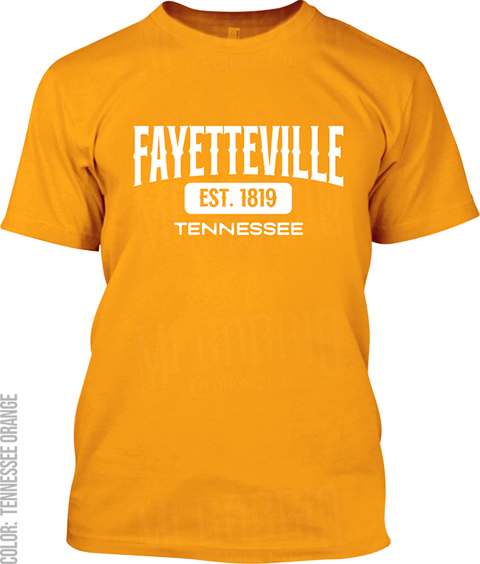 Fayetteville, Tennessee Signature T-Shirt