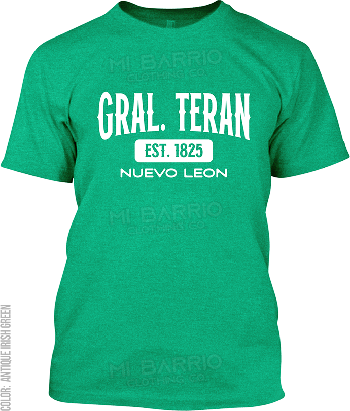 Gral. Teran, Nuevo Leon Signature T-Shirt