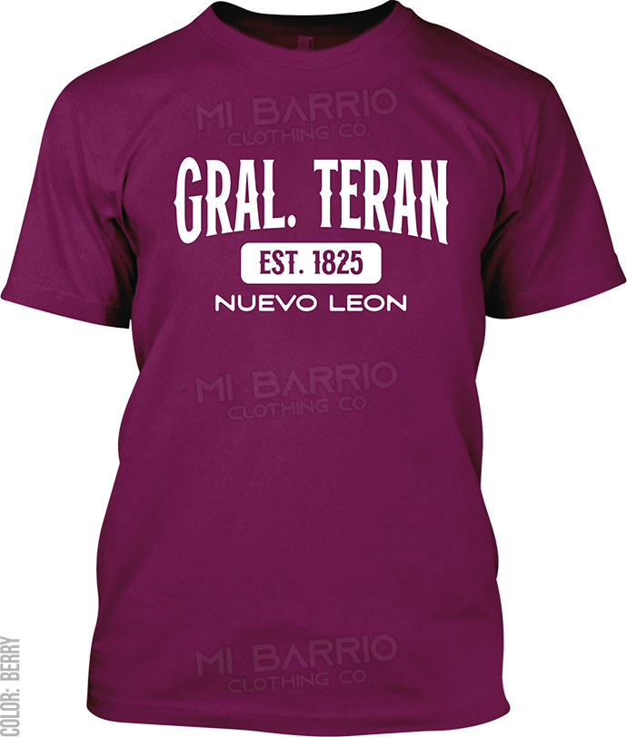 Gral. Teran, Nuevo Leon Signature T-Shirt