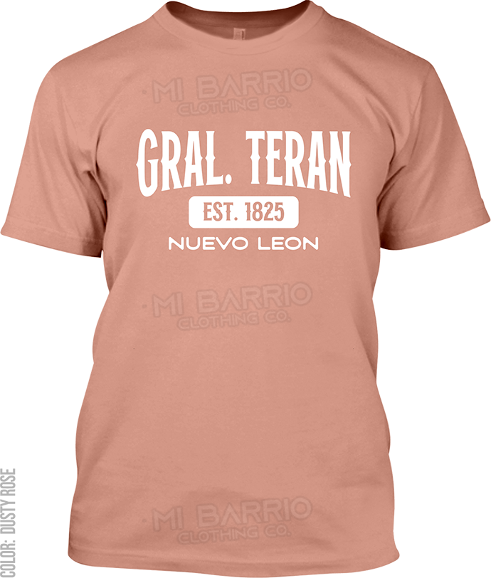 Gral. Teran, Nuevo Leon Signature T-Shirt