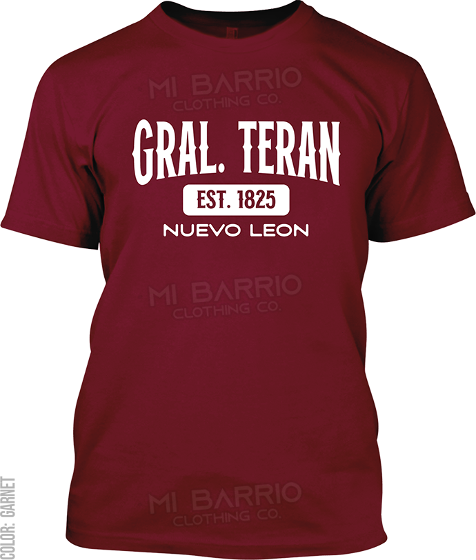 Gral. Teran, Nuevo Leon Signature T-Shirt