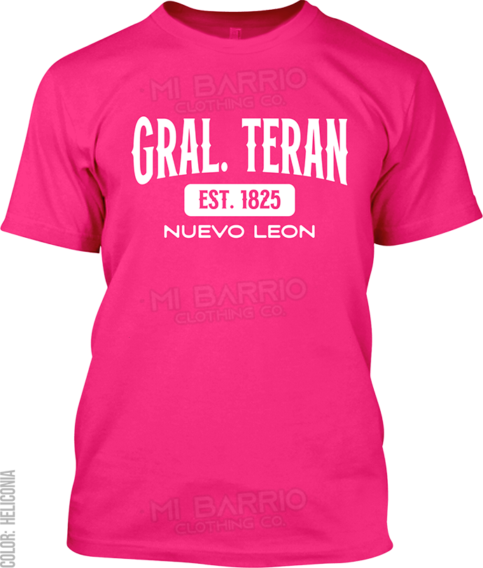 Gral. Teran, Nuevo Leon Signature T-Shirt