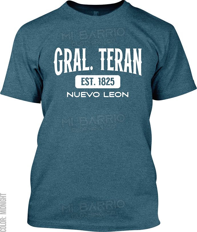 Gral. Teran, Nuevo Leon Signature T-Shirt