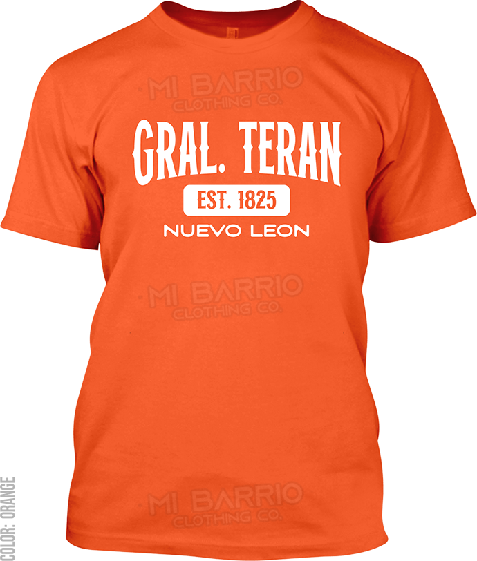 Gral. Teran, Nuevo Leon Signature T-Shirt