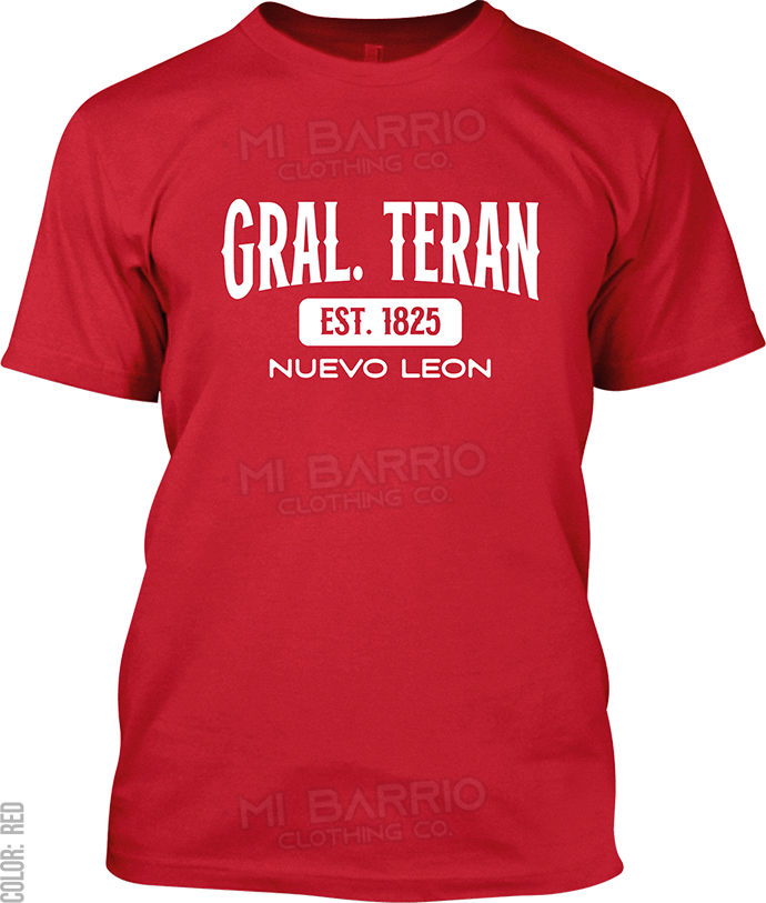 Gral. Teran, Nuevo Leon Signature T-Shirt