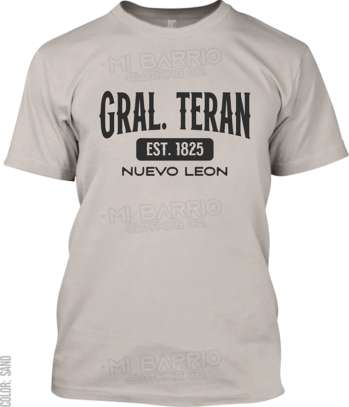 Gral. Teran, Nuevo Leon Signature T-Shirt