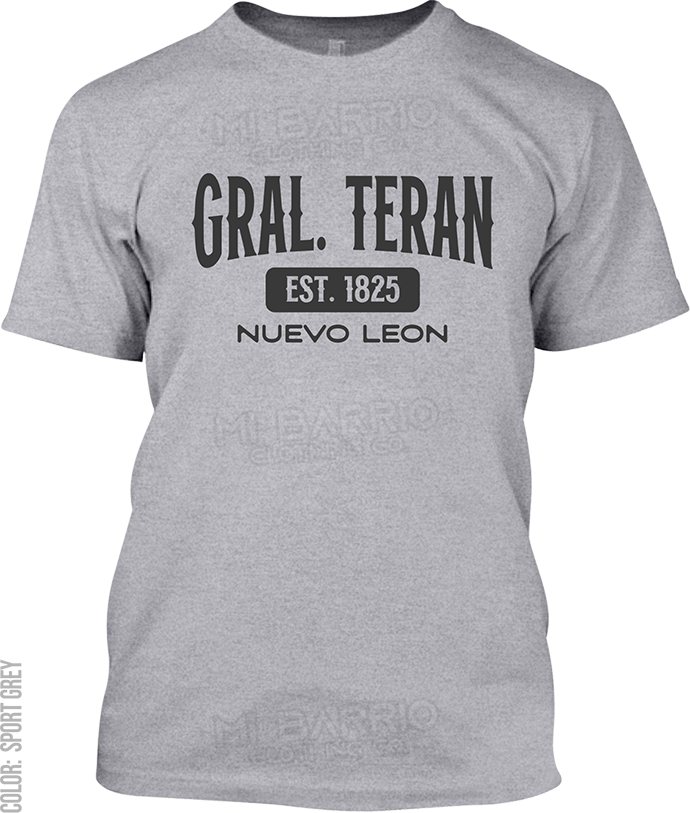 Gral. Teran, Nuevo Leon Signature T-Shirt