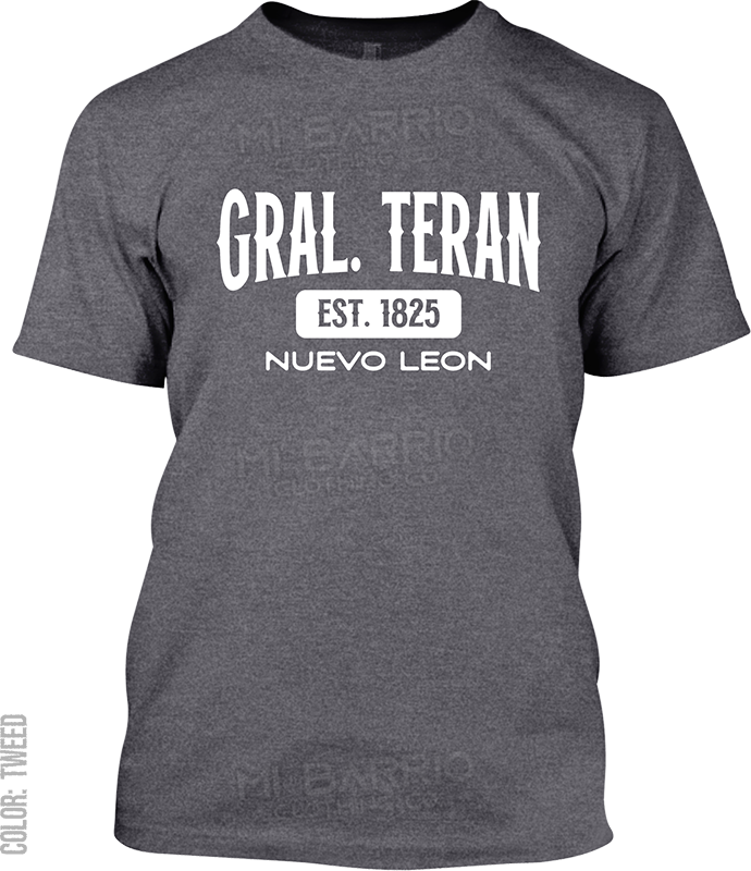 Gral. Teran, Nuevo Leon Signature T-Shirt