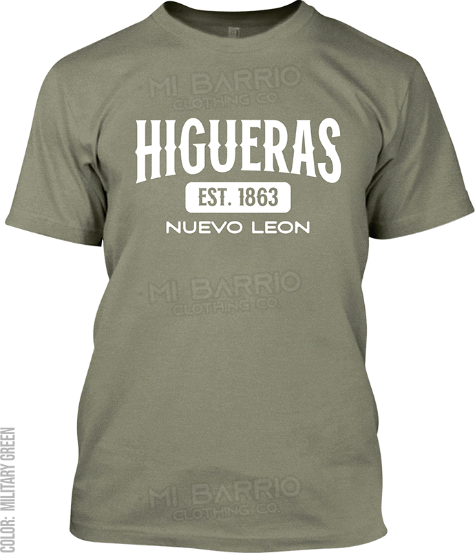 Higueras, Nuevo Leon Signature T-Shirt