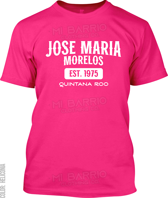 Jose Maria Morelos, Quintana Roo Signature T-Shirt