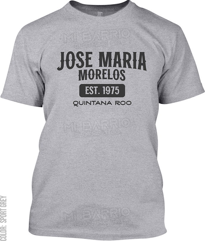 Jose Maria Morelos, Quintana Roo Signature T-Shirt