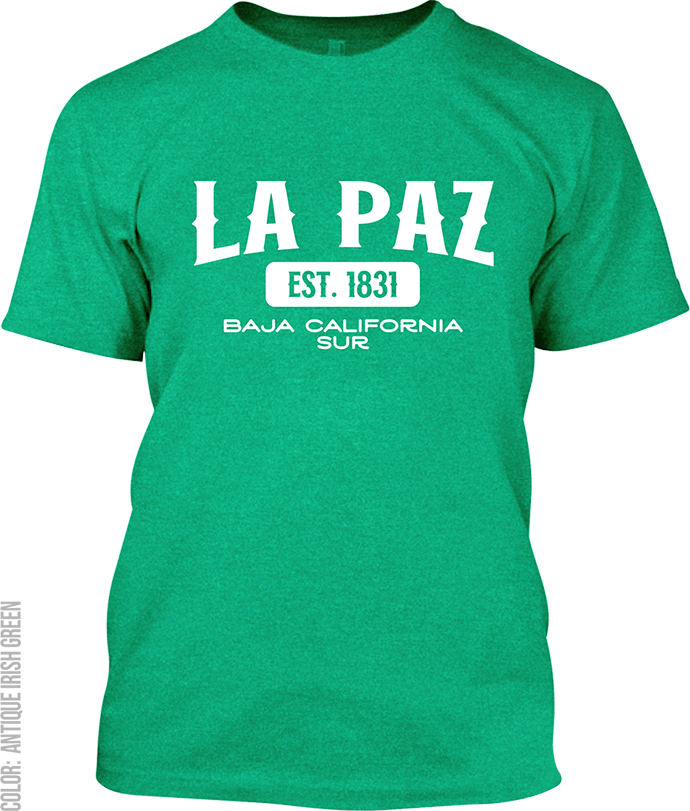 La Paz, Baja California Sur Signature T-Shirt