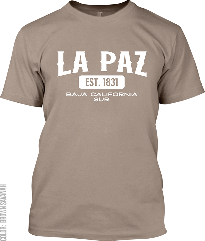 La Paz, Baja California Sur Signature T-Shirt