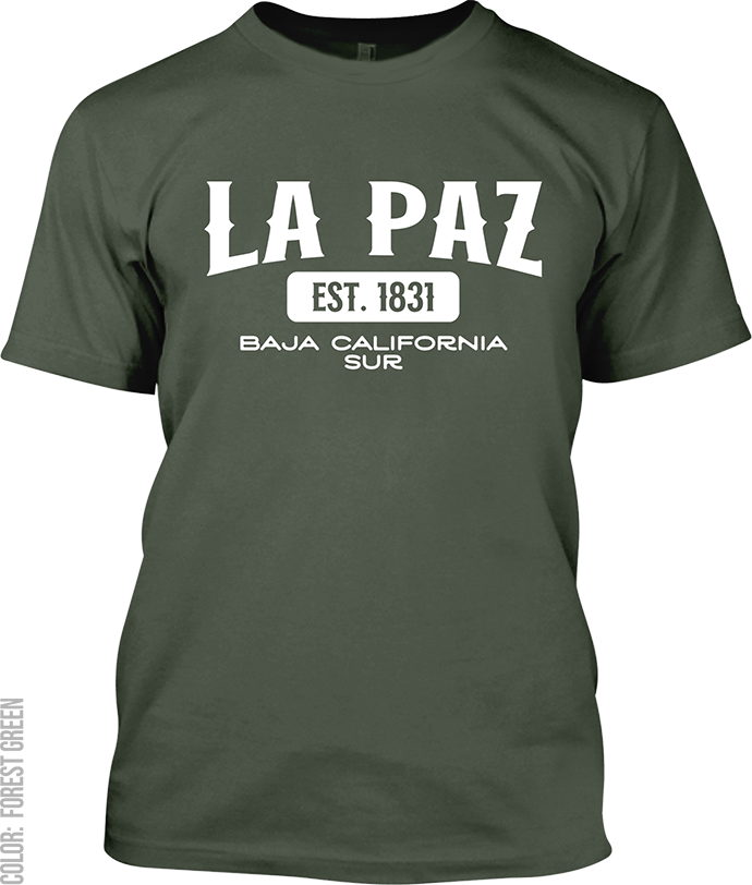La Paz, Baja California Sur Signature T-Shirt