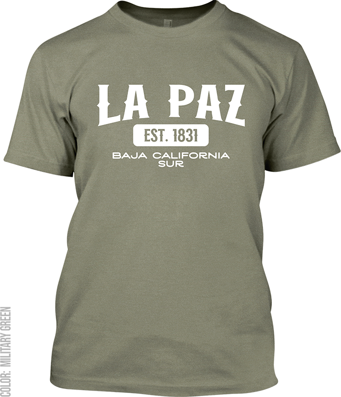 La Paz, Baja California Sur Signature T-Shirt
