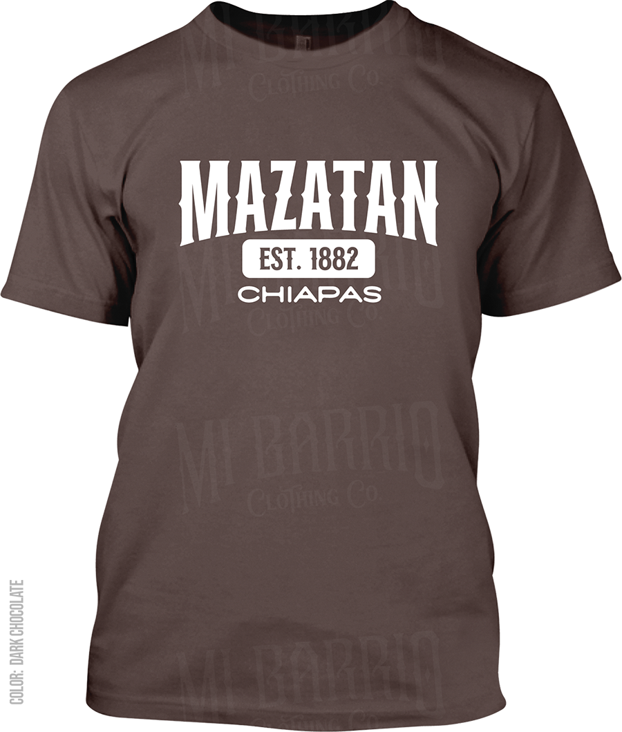 Mazatan, Chiapas Signature T-Shirt