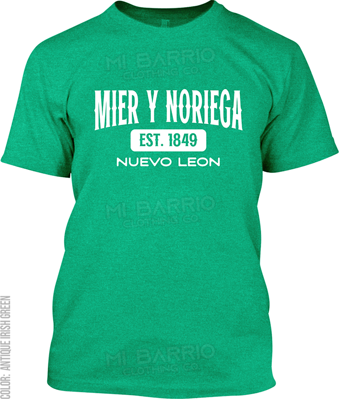 Mier y Noriega, Nuevo Leon Signature T-Shirt