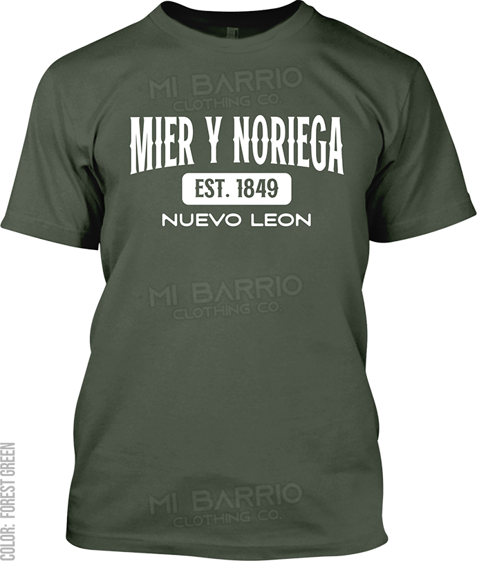 Mier y Noriega, Nuevo Leon Signature T-Shirt