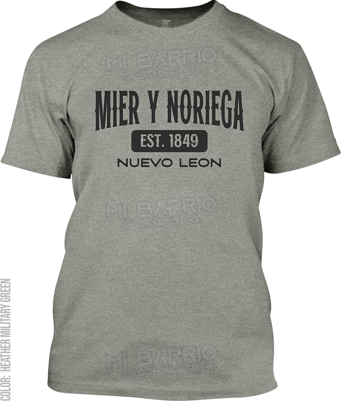 Mier y Noriega, Nuevo Leon Signature T-Shirt