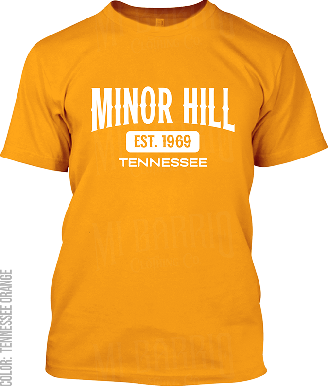 Minor Hill, Tennessee Signature T-Shirt