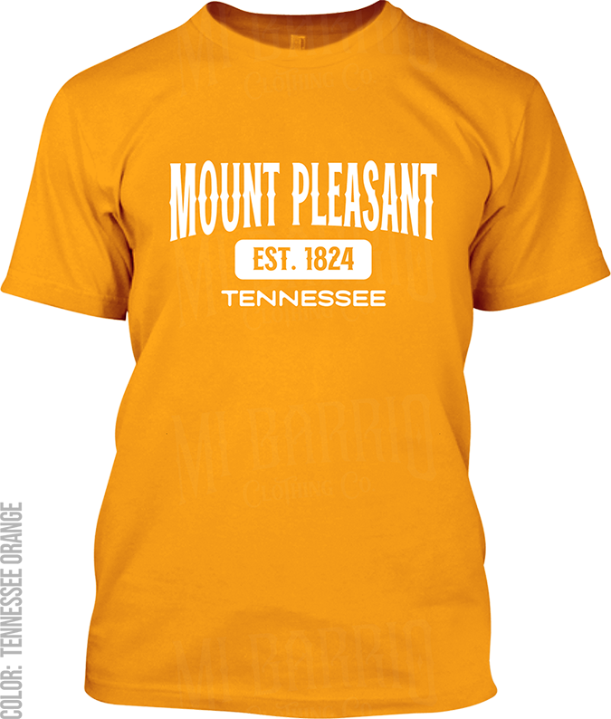 Mount Pleasant, Tennessee Signature T-Shirt