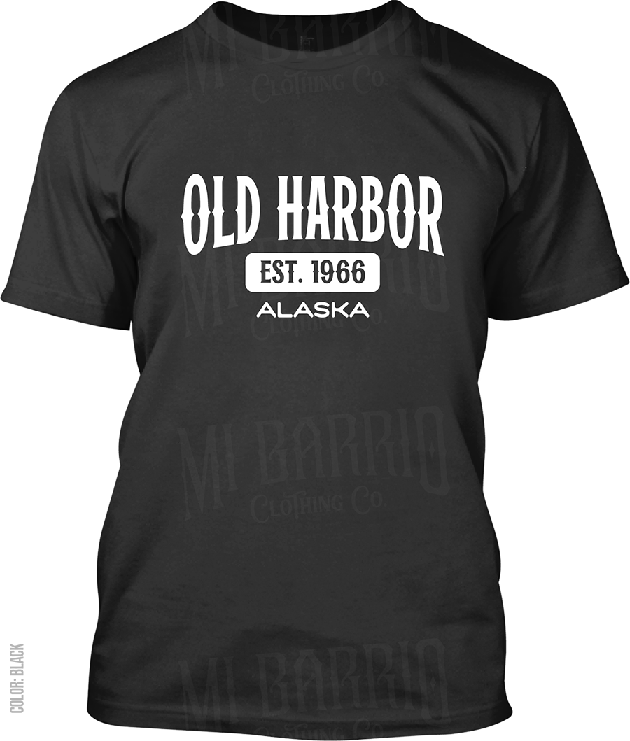 Old Harbor, Alaska Signature T-Shirt