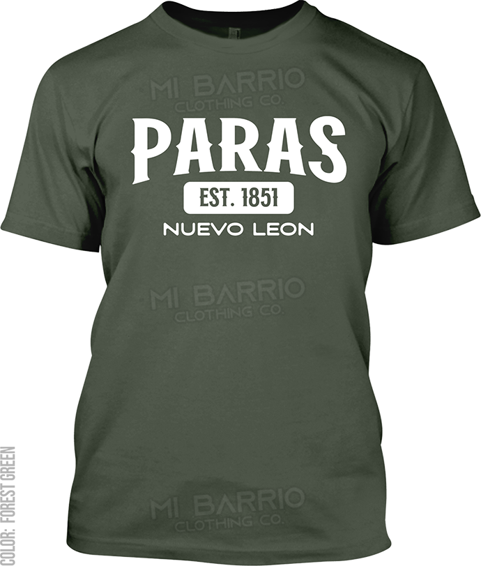 Paras, Nuevo Leon Signature T-Shirt