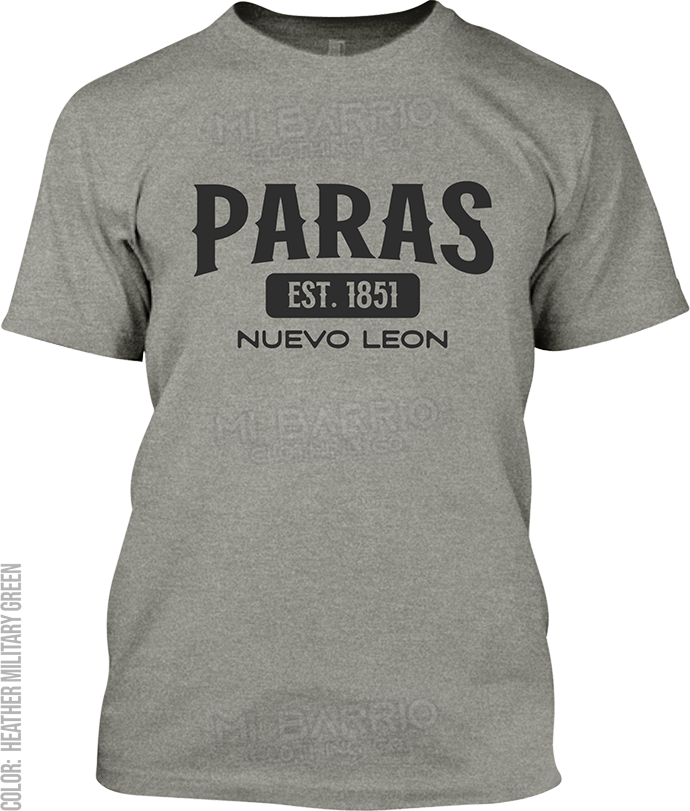 Paras, Nuevo Leon Signature T-Shirt