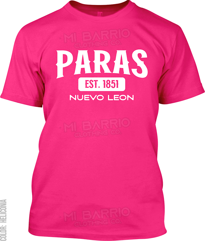 Paras, Nuevo Leon Signature T-Shirt