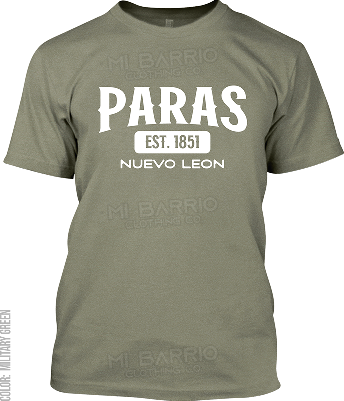 Paras, Nuevo Leon Signature T-Shirt