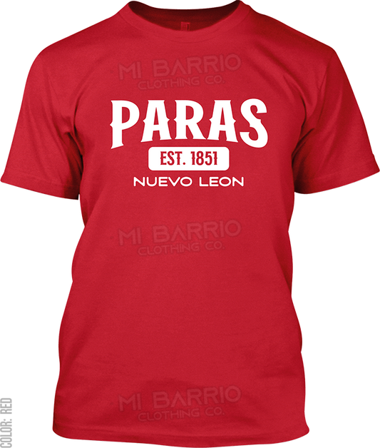 Paras, Nuevo Leon Signature T-Shirt