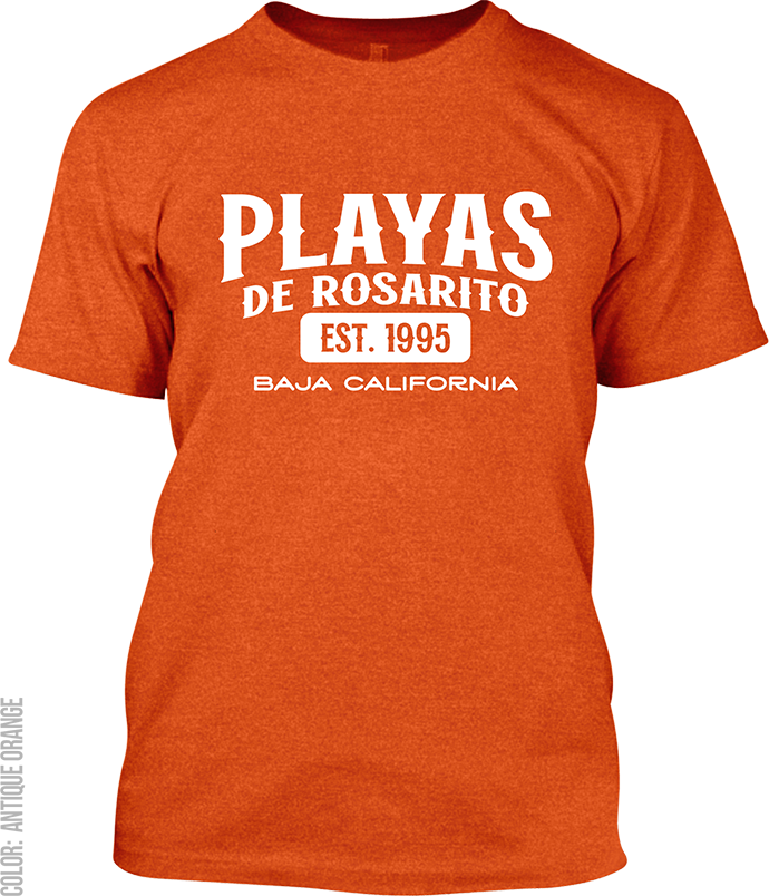 Playas de Rosarito, Baja California Signature T-Shirt