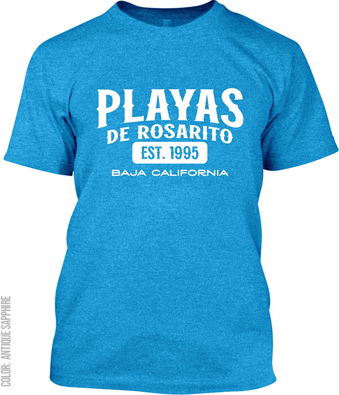 Playas de Rosarito, Baja California Signature T-Shirt