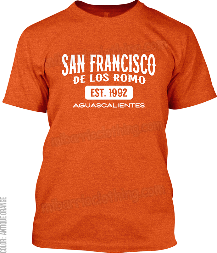 San Francisco de los Romo, Aguascalientes Signature T-Shirt