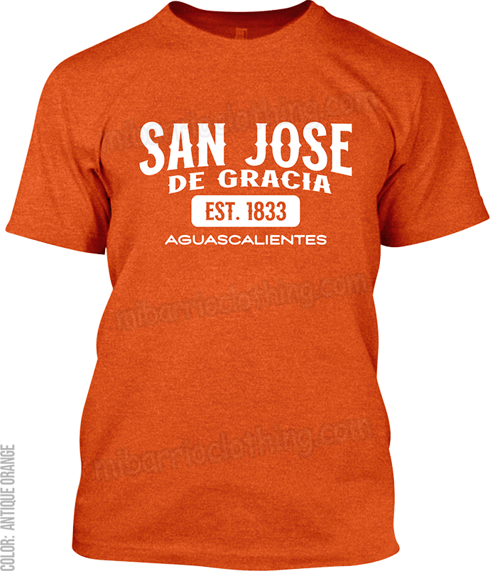San Jose de Gracia, Aguascalientes Signature T-Shirt