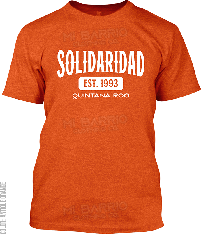 Solidaridad, Quintana Roo Signature T-Shirt