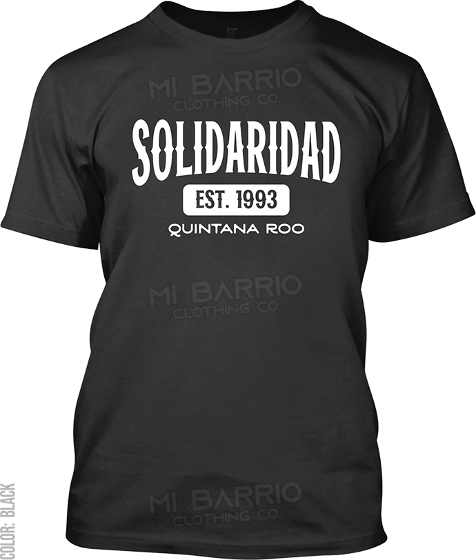 Solidaridad, Quintana Roo Signature T-Shirt