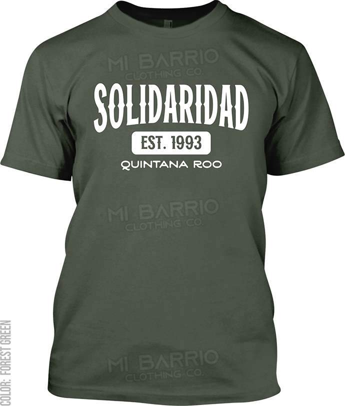 Solidaridad, Quintana Roo Signature T-Shirt